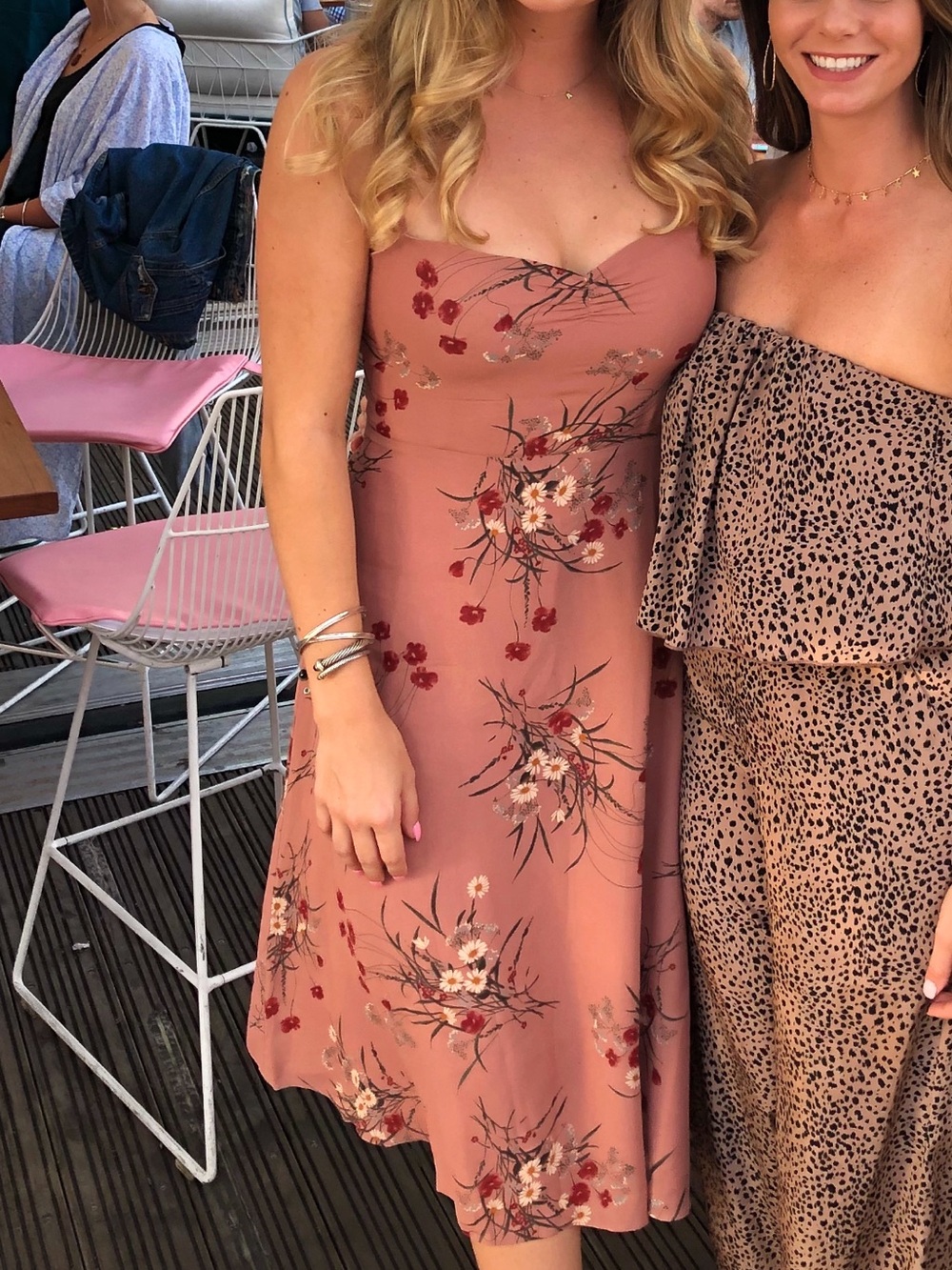 Reformation Rose Floral Midi Dress